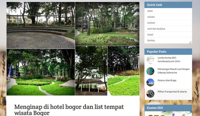 info hotel murah dan tempat wisata atau list tempat wisata di dindonesia